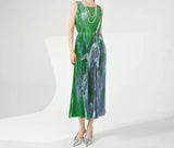 Lace-Up Sleeveless Versatile Long Skirt Dress for Women