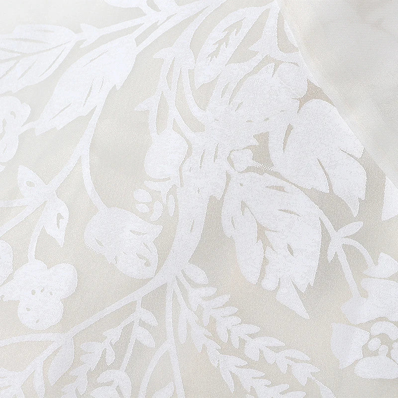 Vintage Print Embroidery Shirt