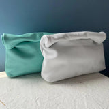 Cowhide Leather Foldable Handbag