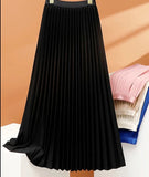 Larissa Long Pleated Skirt