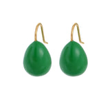 Water Drop Enamel Earrings