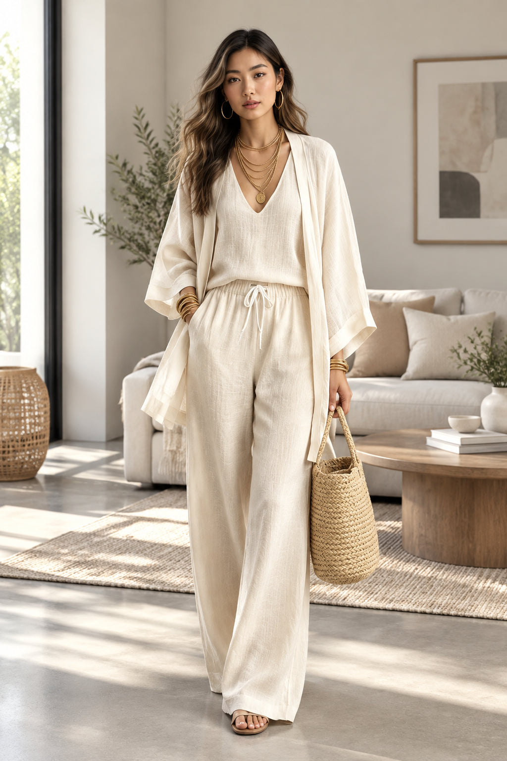 Linen 3-Piece Set