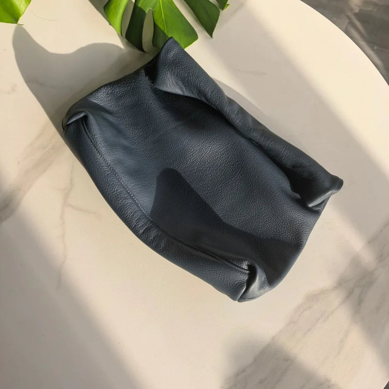 Leather Evening Clutch Bag by Crystal Crystina, alternate view 14