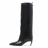 Luxury Pointed Knee-High Boots