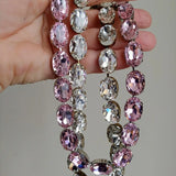 Modern Geometric Crystal Necklace