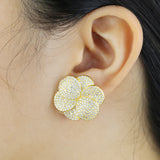 In Bloom Flower Design Earrings