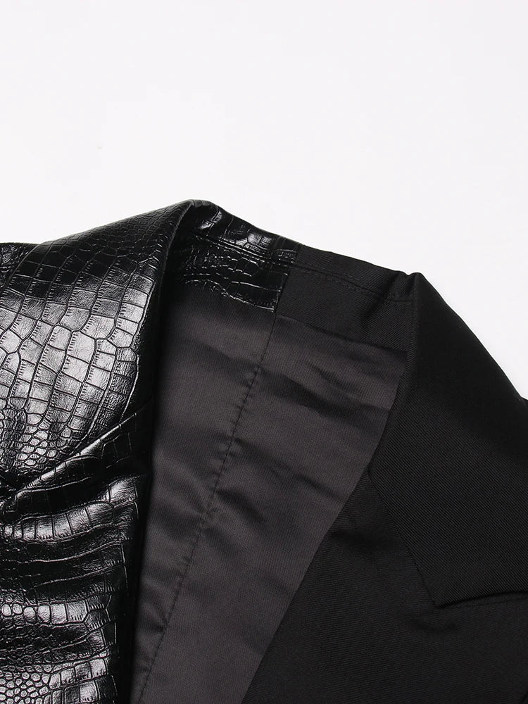 Sleeveless Leather Waistcoat