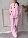 Lelinise Cotton Linen Outfit Set