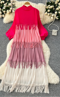 Multicolor Spring Tassel Dress by Crystal Crystina, alternate view 5