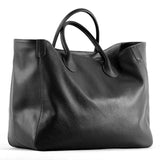 Big Leather Tote Bag