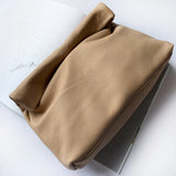 Leather Evening Clutch Bag