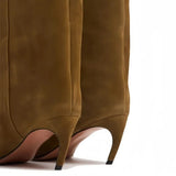Luxury Pointed Knee-High Boots