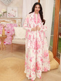 CurveKind™ Embroidered Pleated Abaya Robe
