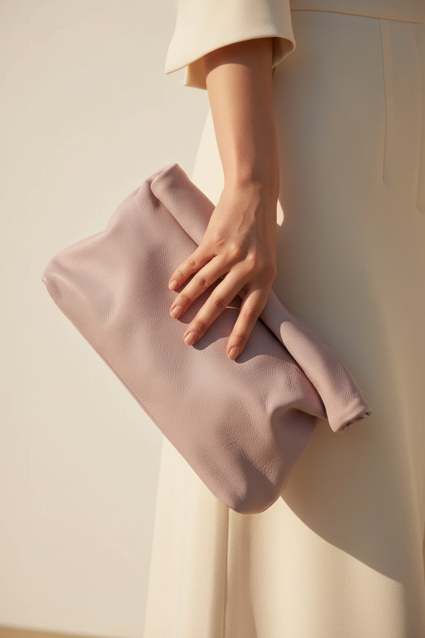 Leather Evening Clutch Bag by Crystal Crystina, alternate view 7