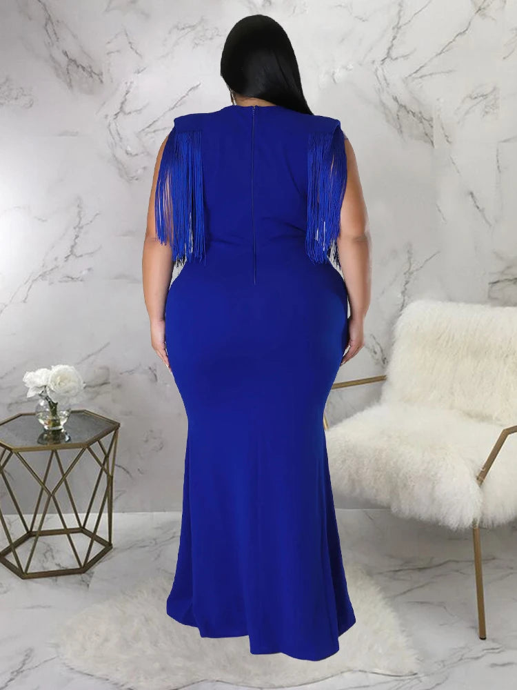 Sleeveless High Waist Cocktail Dress by Crystal Crystina, alternate view 4