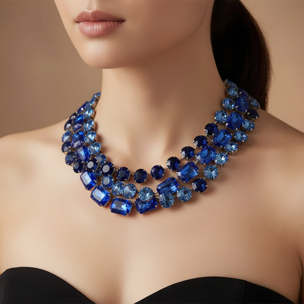 Abrie Crystal Necklace
