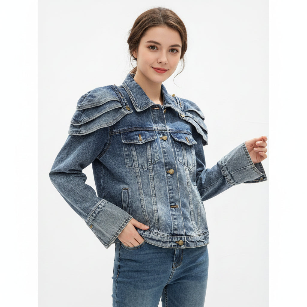 Patchwork Denim Jacket
