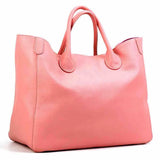 Big Leather Tote Bag