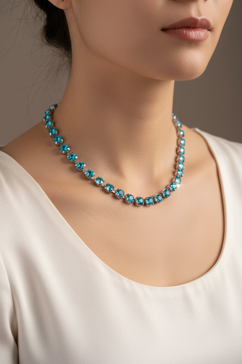 Abrie Crystal Necklace