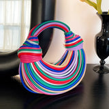 Rainbow Noodles Shaped Handbag