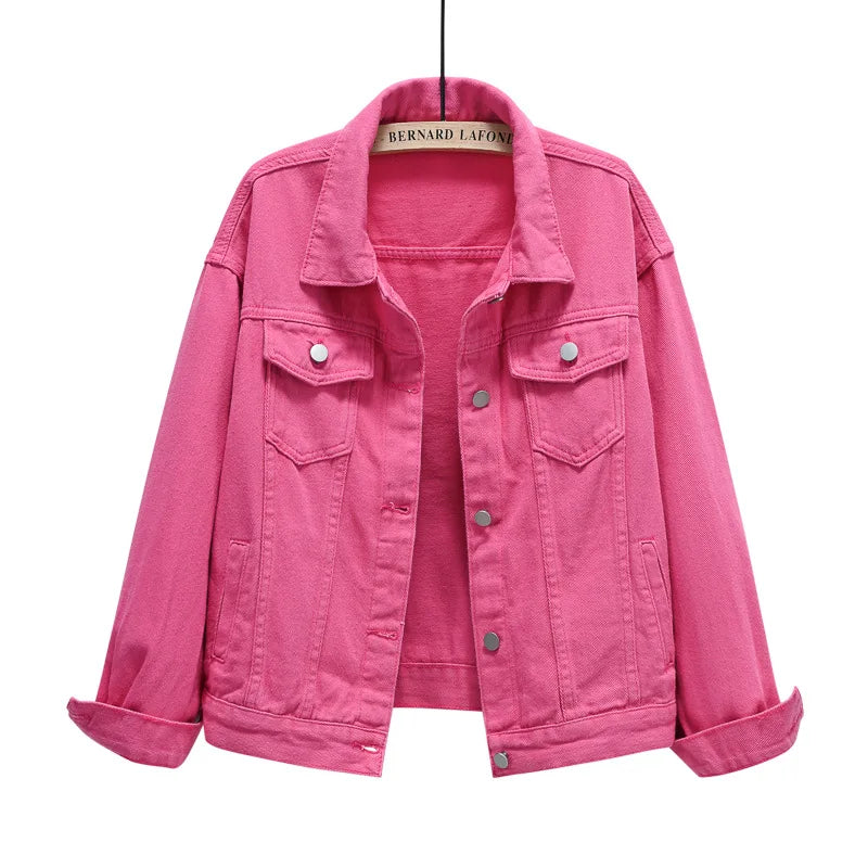 Classic Jean Jacket by Crystal Crystina, alternate view 6