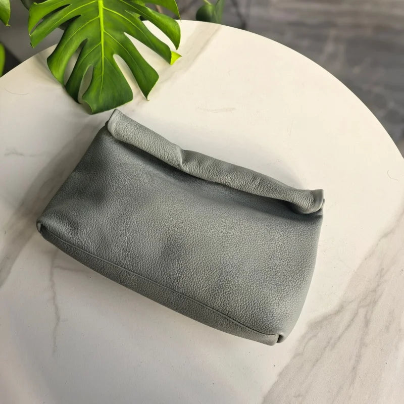 Leather Evening Clutch Bag by Crystal Crystina, alternate view 8