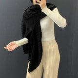 CurveKind ™ Pleated Shawl