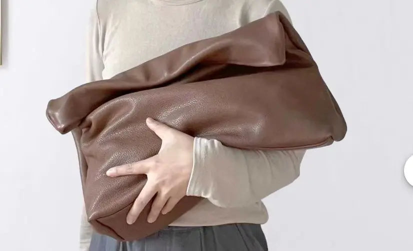 Leather Evening Clutch Bag by Crystal Crystina, primary view
