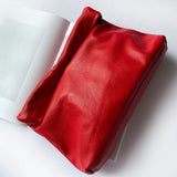 Leather Evening Clutch Bag