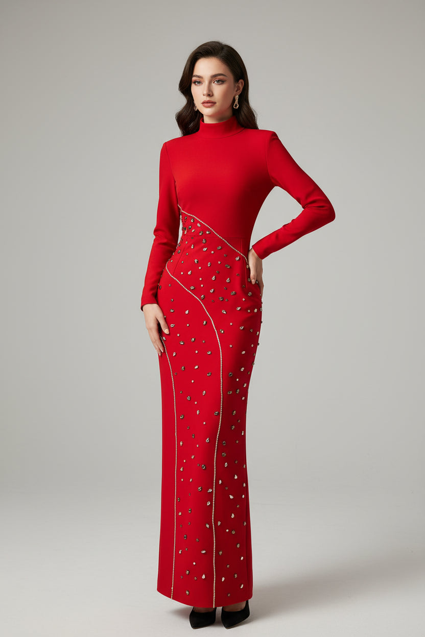 Crystal Bandage Bodycon Dress by Crystal Crystina, primary view