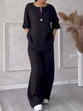Lelinise Cotton Linen Outfit Set
