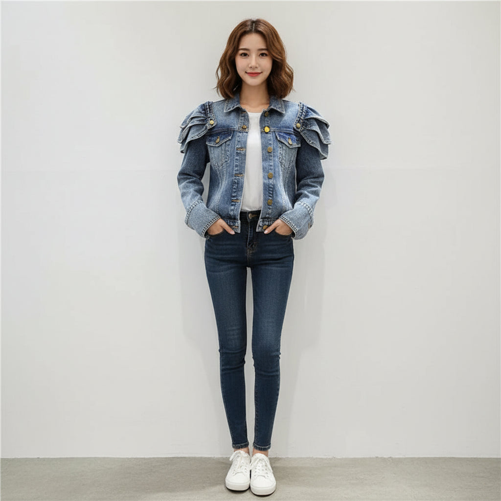 Patchwork Denim Jacket