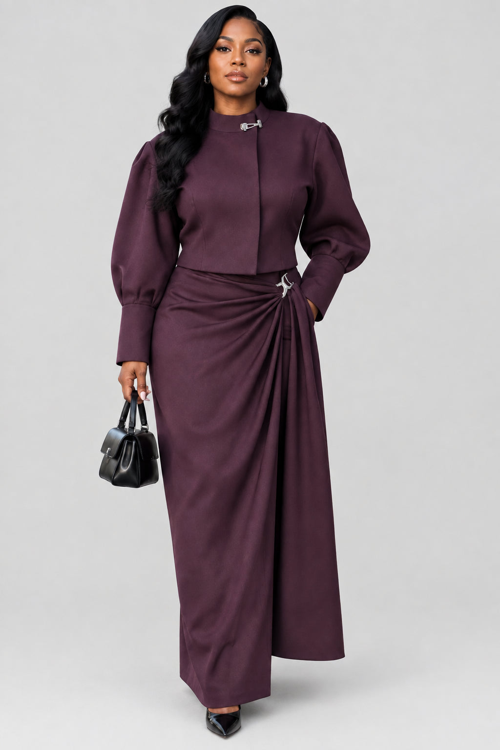 Classy Two-piece Maxi Set