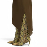 Luxury Pointed Knee-High Boots