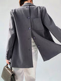 Katie Grey Notched Blazer