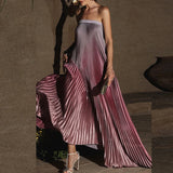 Elegant Off-Shoulder Maxi Dress