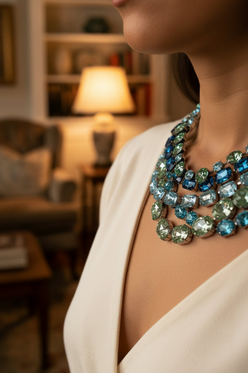 Abrie Crystal Necklace