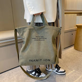 Japanese Canvas Crossbody Bag