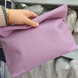 Cowhide Leather Foldable Handbag