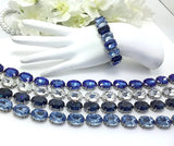 Glass Rhinestone Choker Necklace
