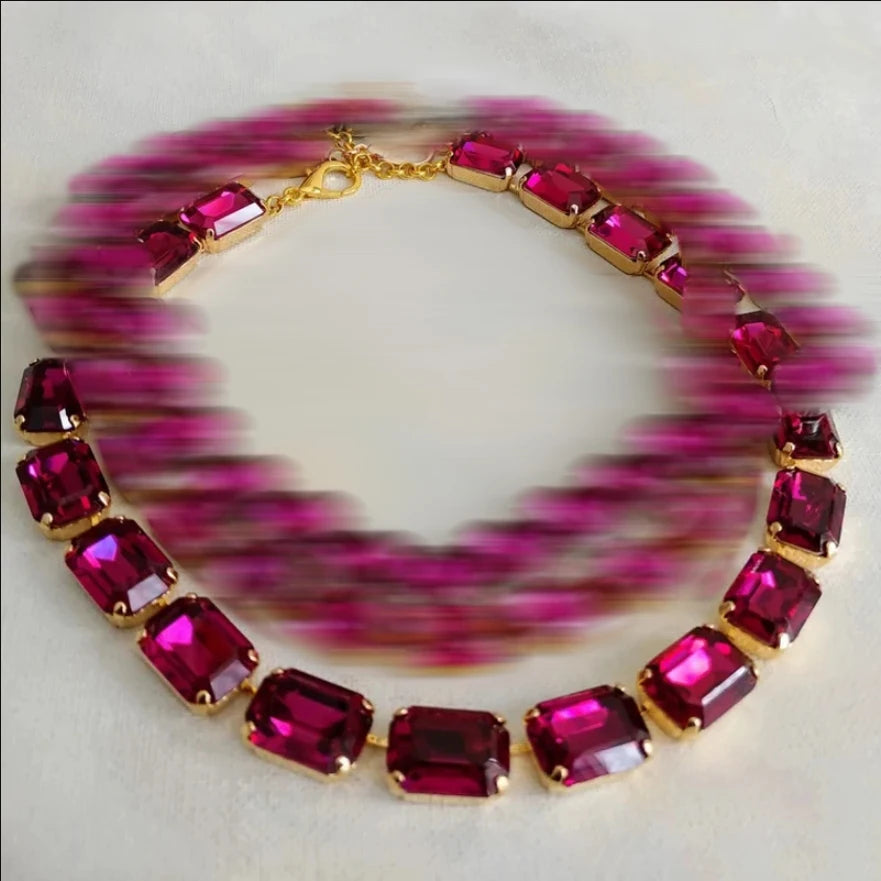 Abrie Crystal Necklace