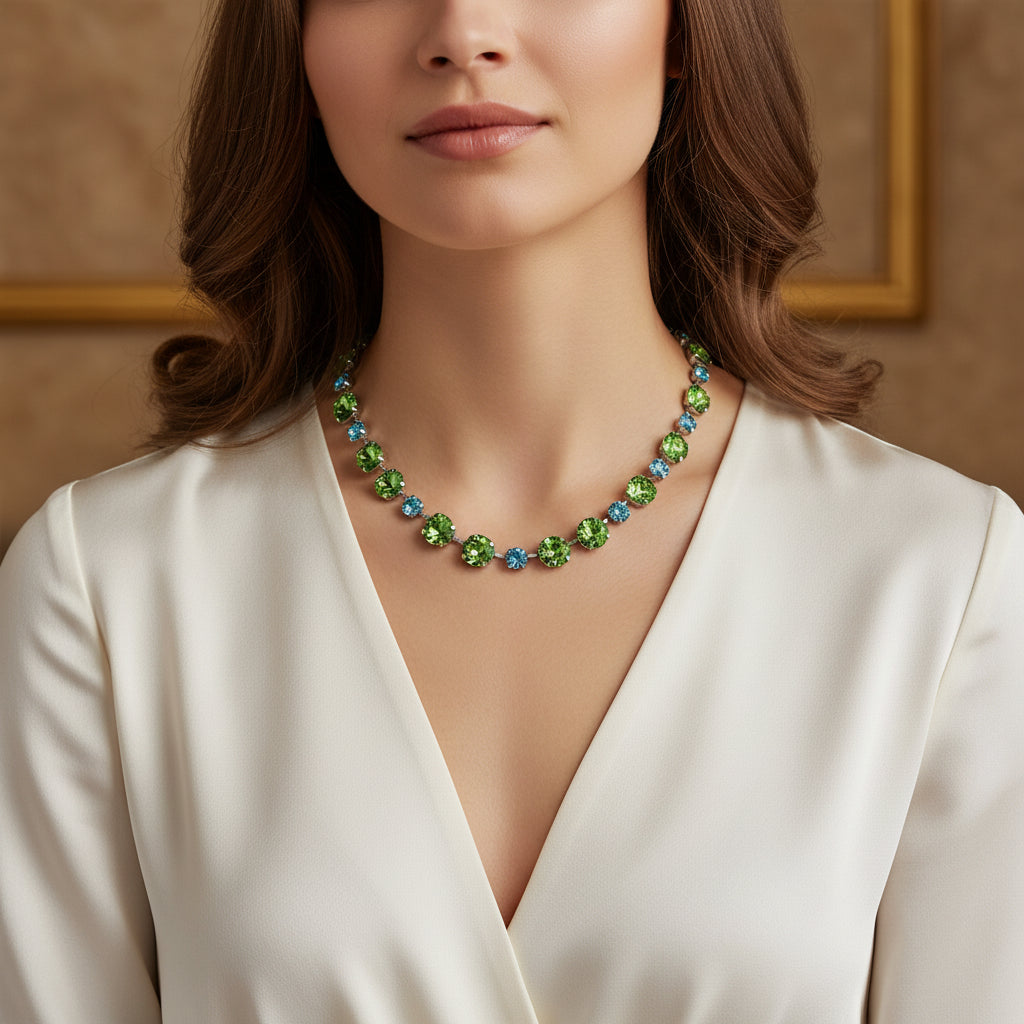 Abrie Crystal Necklace