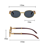 Stylish Designer Oval Sunglasses