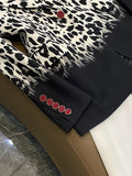 Laurel Ombre Leopard Blazer