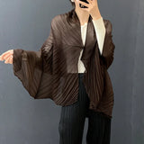 CurveKind ™ Pleated Shawl