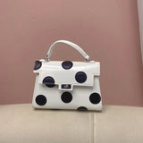 Retro Polka Dot Hand Bag