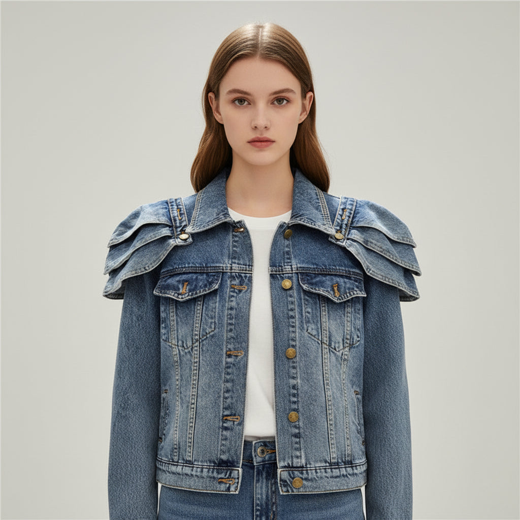 Patchwork Denim Jacket