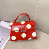 Retro Polka Dot Hand Bag