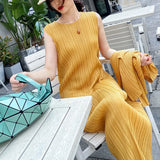 High  Elastic Sleeveless Long Dress