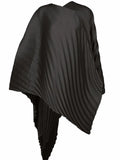 CurveKind™ Irregular Pleat Jacket